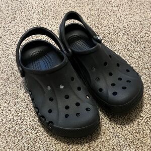 Black Crocs Sandals - Comfortable Slip-On Shoes